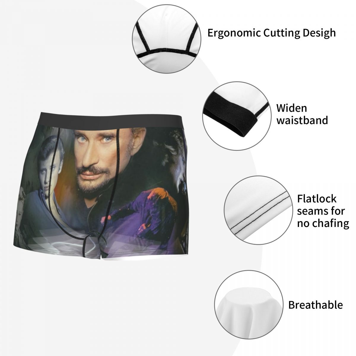 Male Fashion Johnny Hallyday U - Men'S Fashion Underwear ulasan dan harga