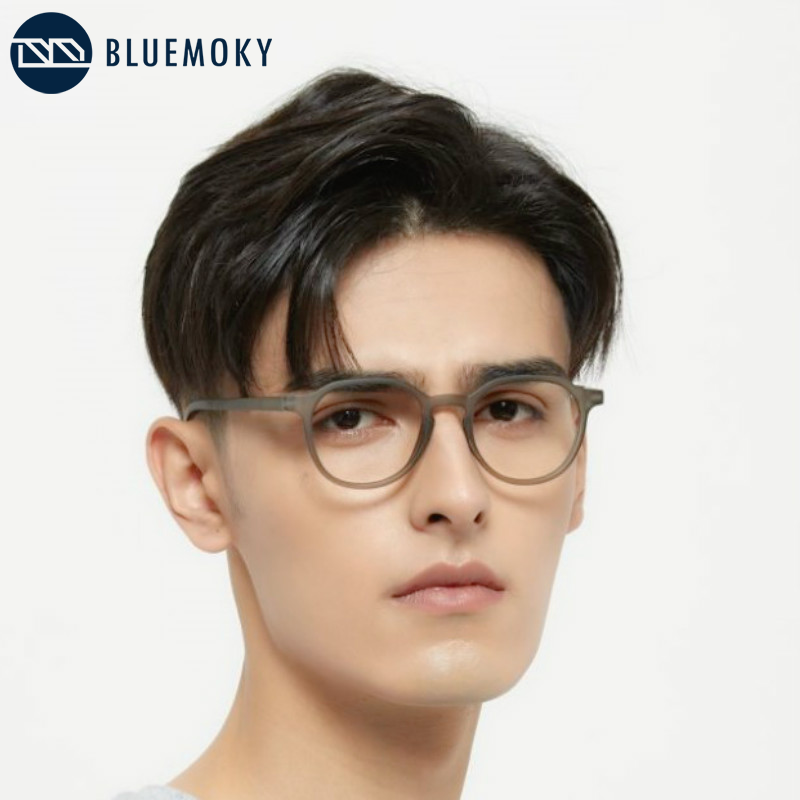 BLUEMOKY Retro Round Prescript - Mens Fashion Reading Glasses ulasan dan harga