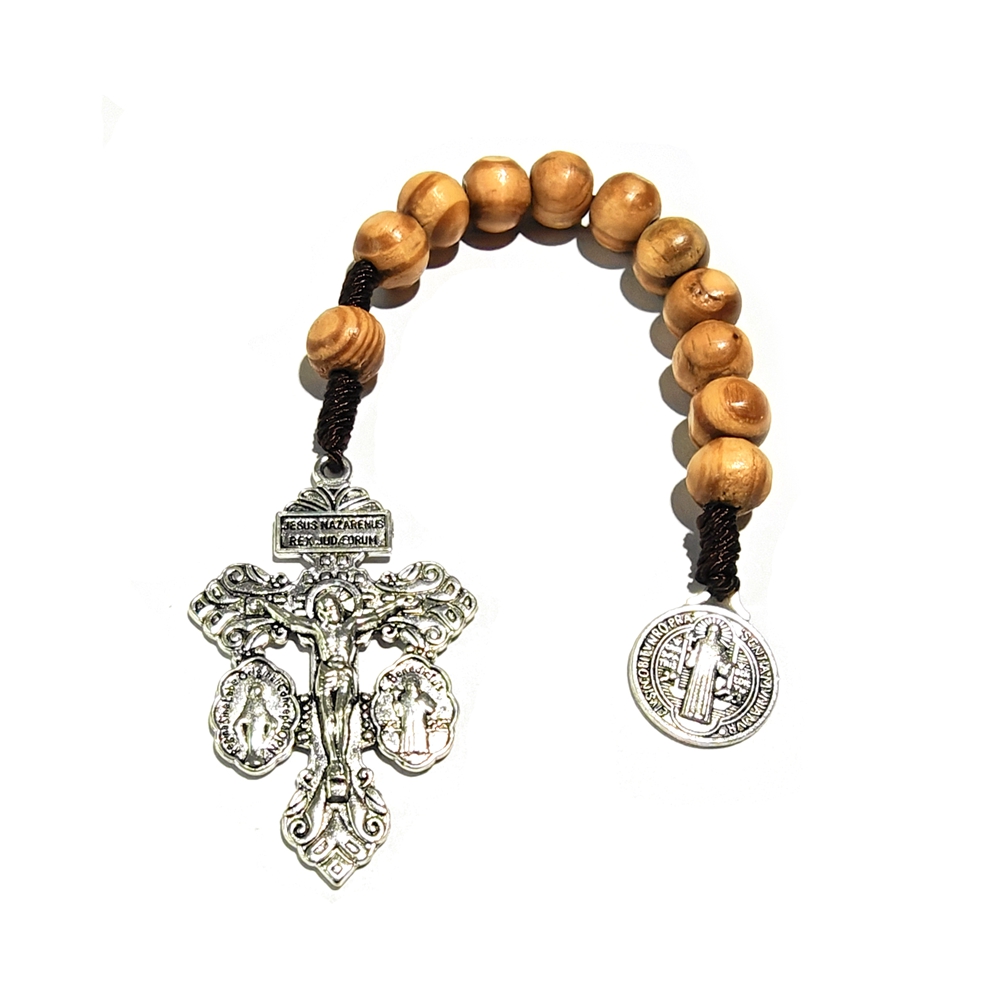 QIGO Open Woven Rosary Wooden  - Men'S Fashion Easter ulasan dan harga