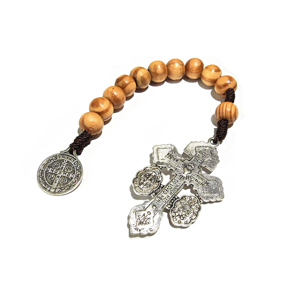 QIGO Open Woven Rosary Wooden  - Men'S Fashion Easter ulasan dan harga