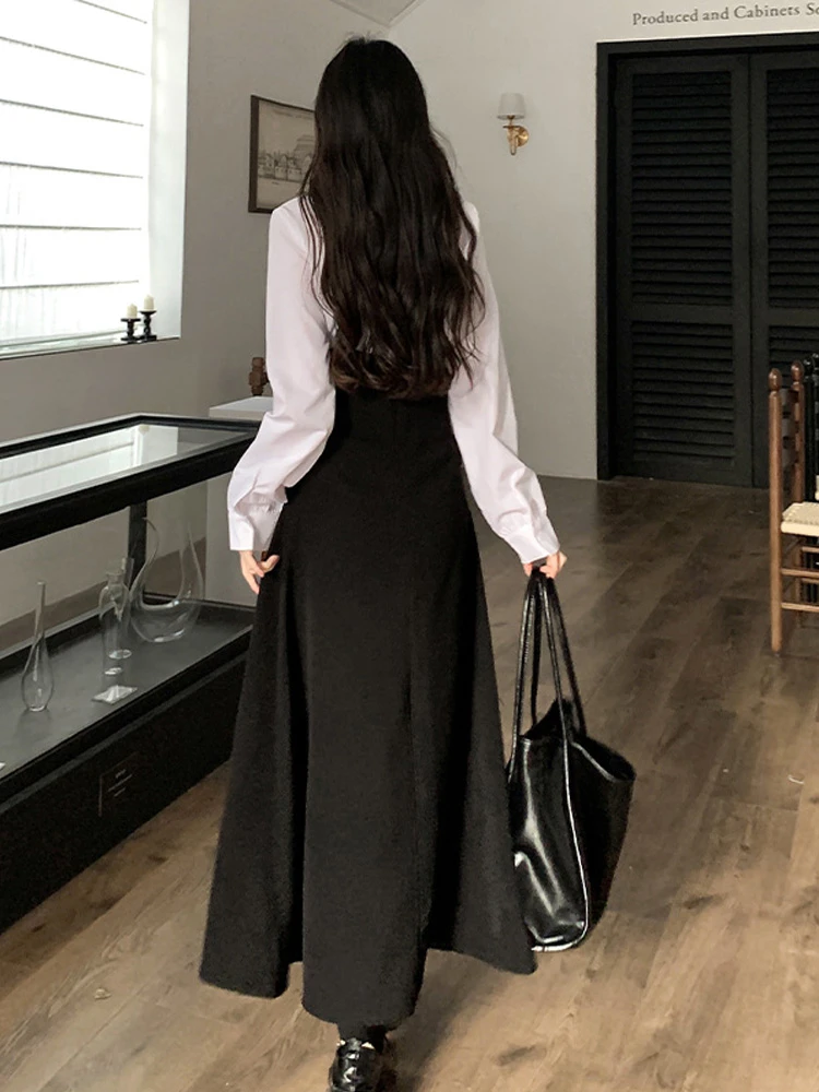 Chic Elegant Dress Sets Women  - Polo Shirt Slim ulasan dan harga