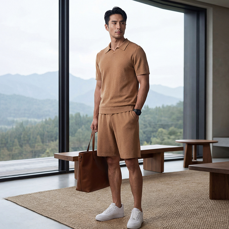 Spring And Summer High-End Men - Men'S Fashion Polo ulasan dan harga