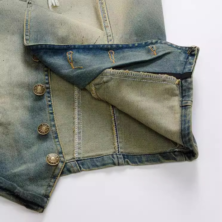 Spring Autumn New Fashion Men' - Men'S Fashion Vest With Jeans ulasan dan harga