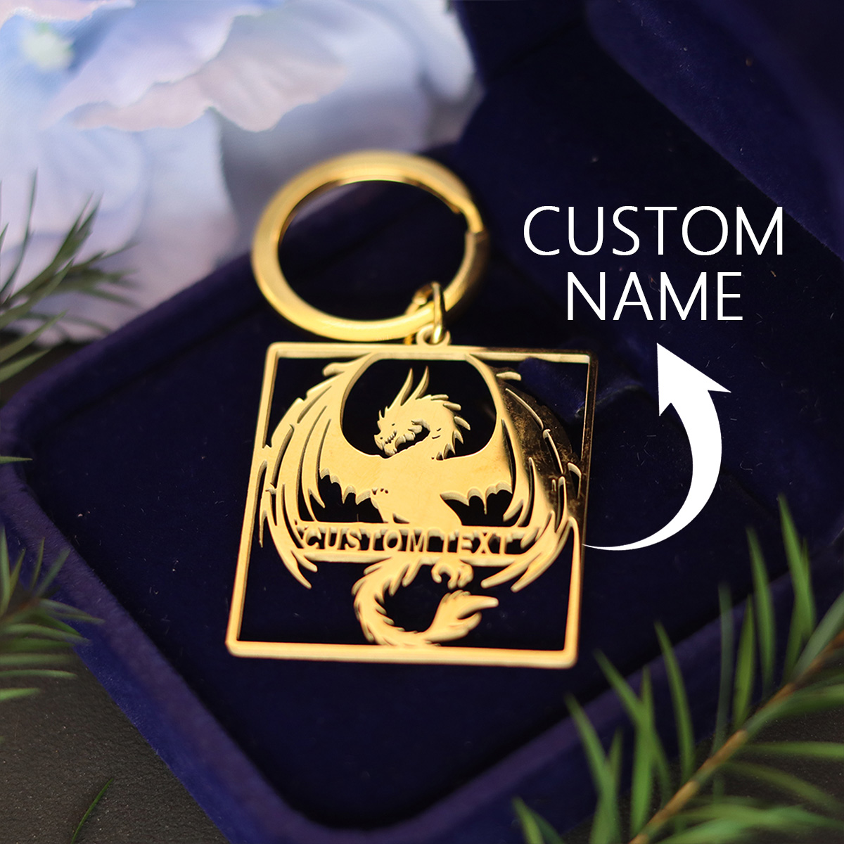 QIAMNI Customized Punk Magic D - Men'S Fashion Gold Chain ulasan dan harga