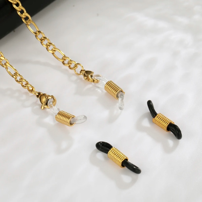 Stainless Steel Gold Color Eye - Men'S Fashion Gold Chain ulasan dan harga