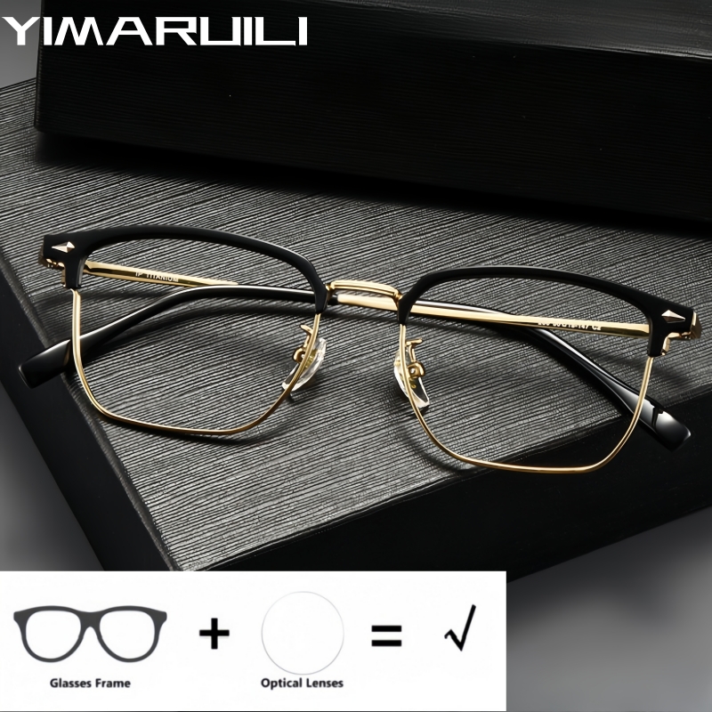 YIMARUILI Fashion Men's Optica - Mens Fashion Reading Glasses ulasan dan harga