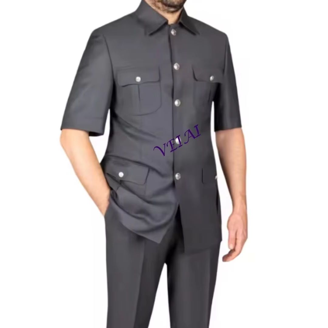 Customized Light Purple 2-Piec - Men'S Fashion Light Jacket ulasan dan harga