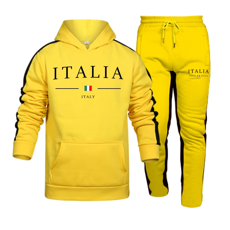 Men's Tracksuit 2 Pcs Sets Fas - Men'S Fashion Outfits ulasan dan harga