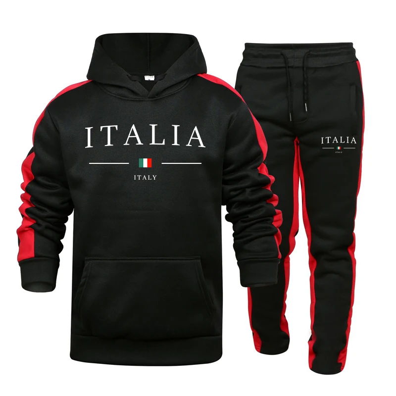 Men's Tracksuit 2 Pcs Sets Fas - Men'S Fashion Outfits ulasan dan harga