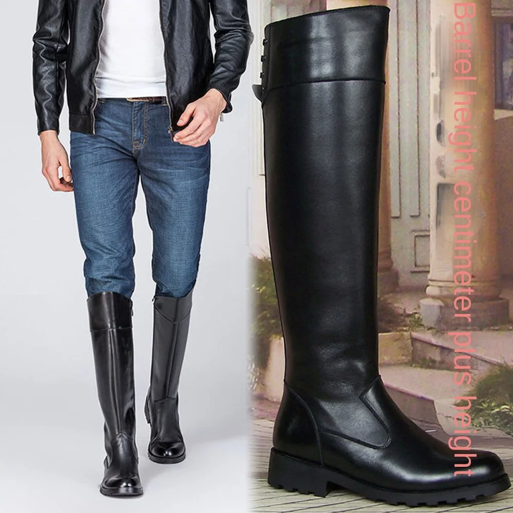 Fashion Men's Genuine Leather  - Fashion Men'S Boots ulasan dan harga