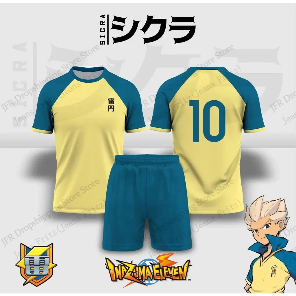 Jersey Set Jersey Inazuma Elev - Men Fashion Kids ulasan dan harga