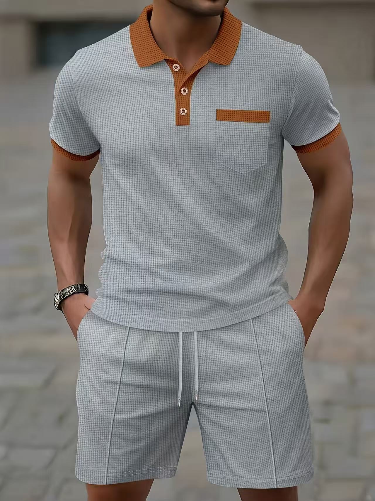 Bestselling men's summer short - Men'S Fashion Polo ulasan dan harga