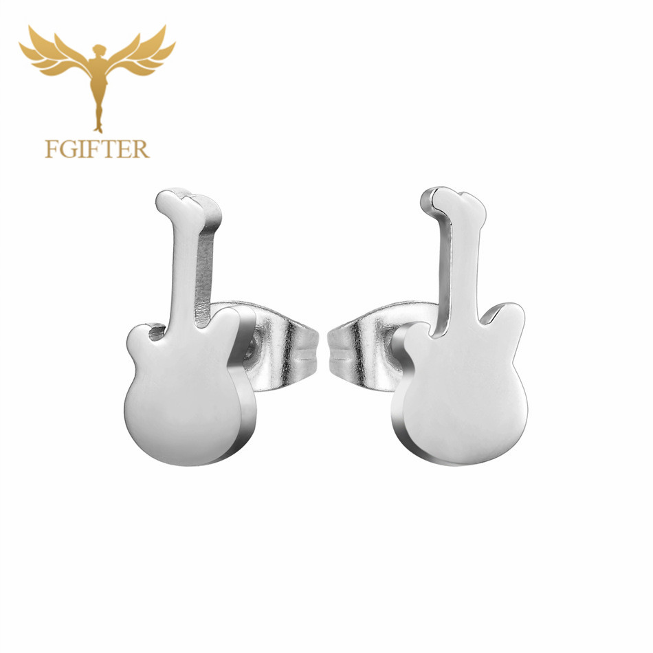 12 Pairs Music Guitar Earrings - Mens Fashion Store ulasan dan harga