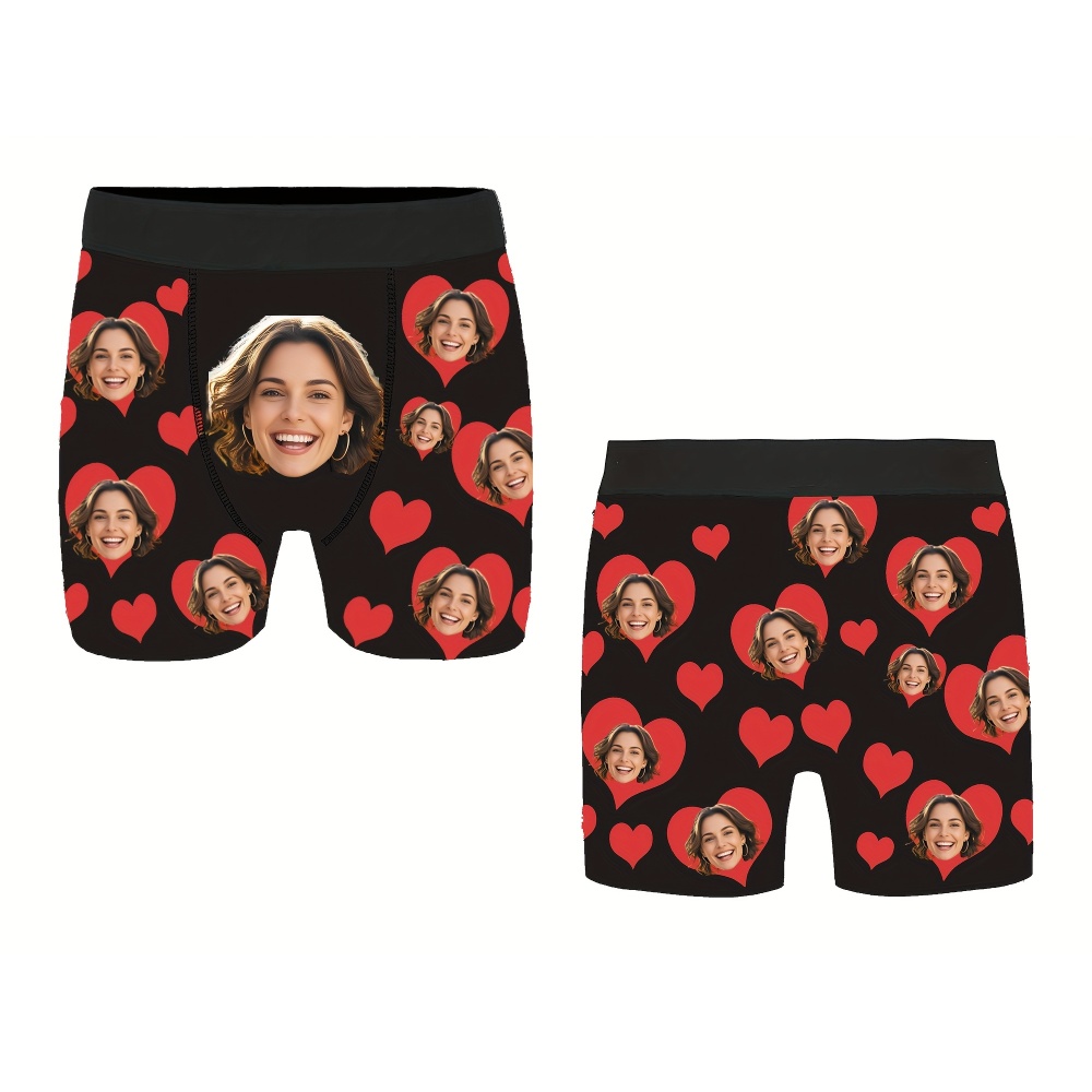 Custom Photo Men Boxer Briefs, - Men'S Fashion Underwear ulasan dan harga